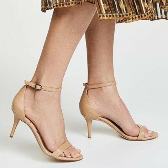 sam edelman patti heeled sandals